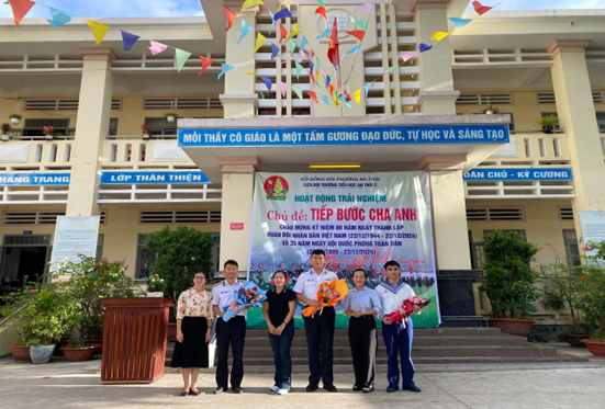 Trường Tiểu học An Thới 2 tổ chức các hoạt động trải nghiệm năm học 2024 – 2025