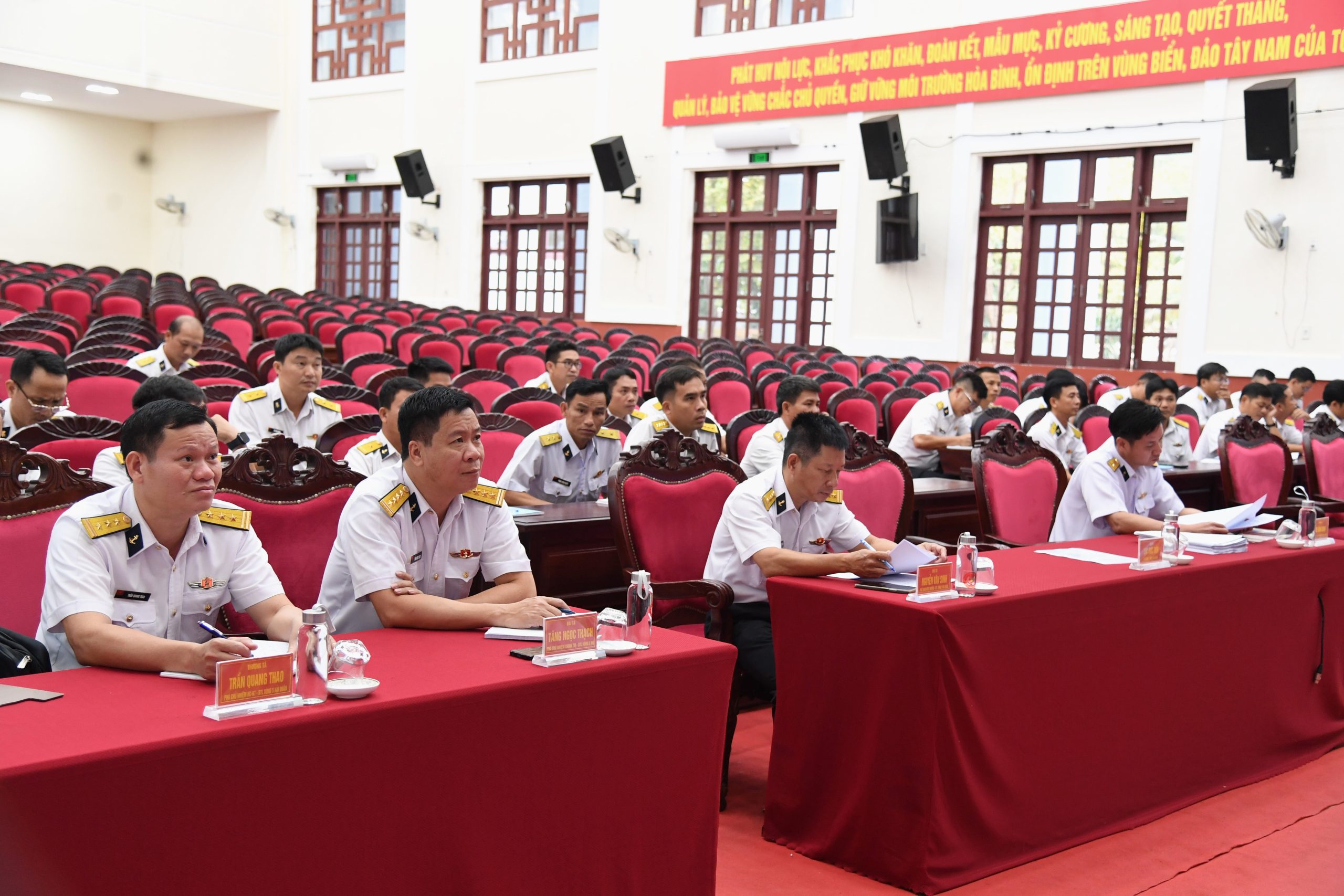Bộ Tư lệnh Vùng 5 Hải quân tập huấn cán bộ tàu năm 2025