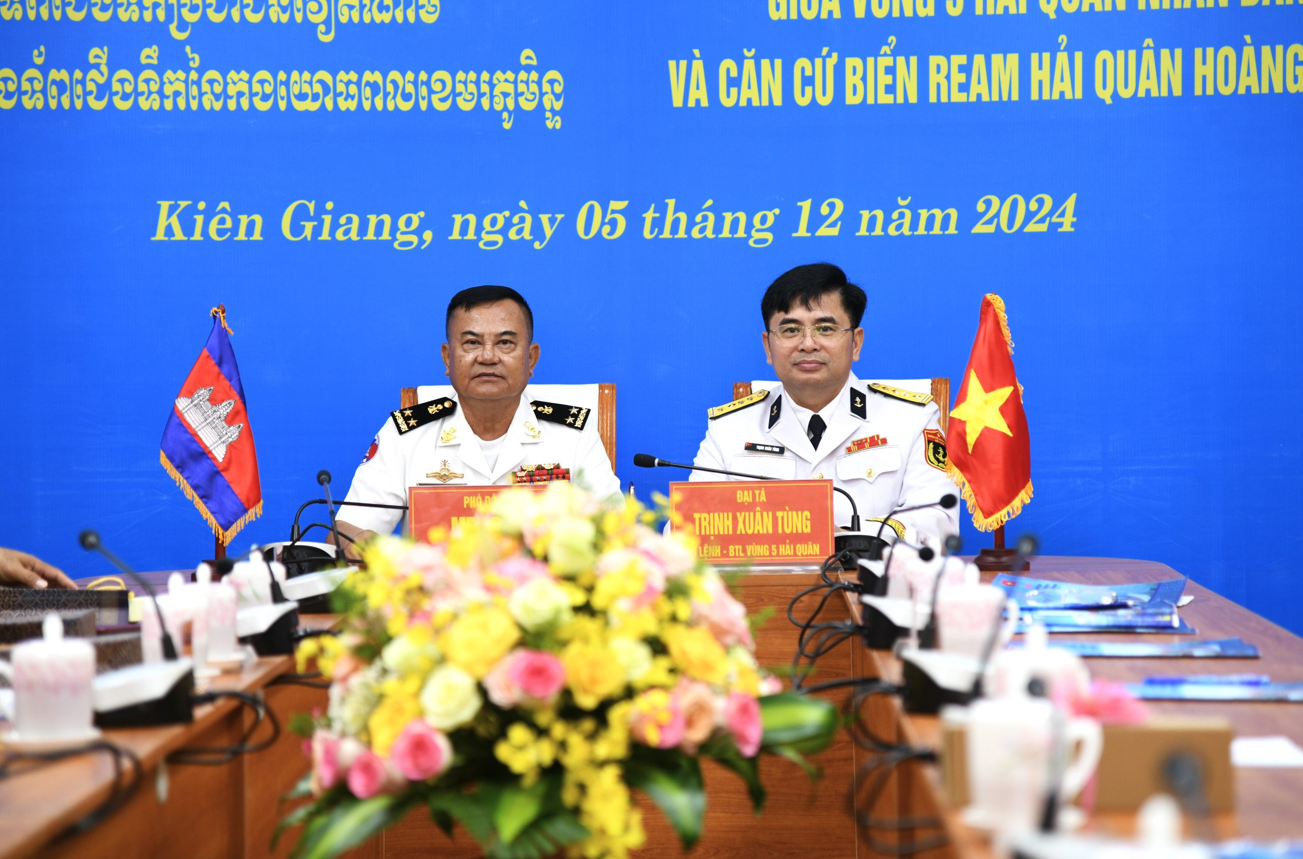 Hải quân Việt Nam – Campuchia rút kinh nghiệm tuần tra chung