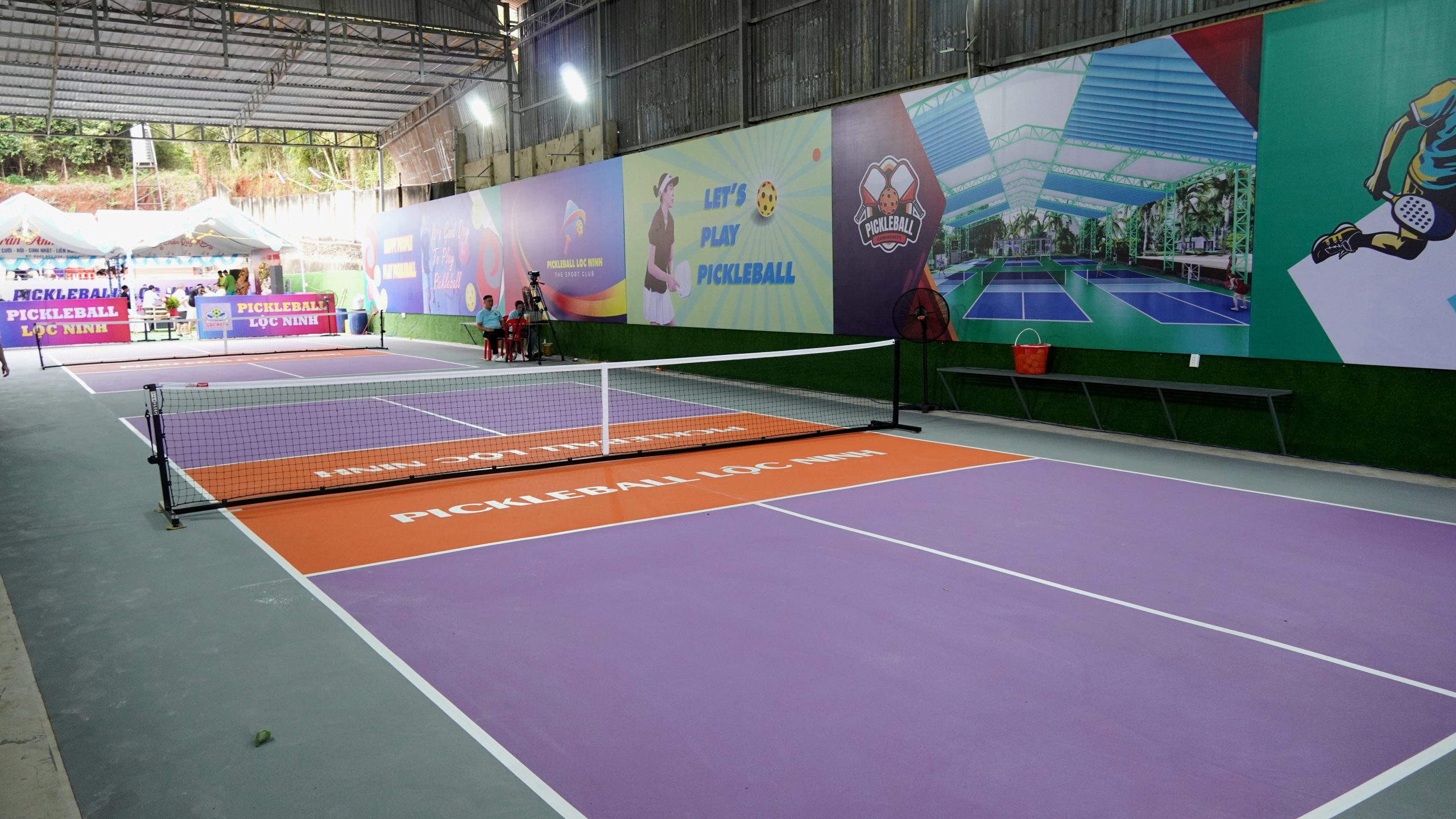 Khai Trương Cụm Sân Pickleball Đầu Tiên Tại Huyện Lộc Ninh, Tỉnh Bình Phước