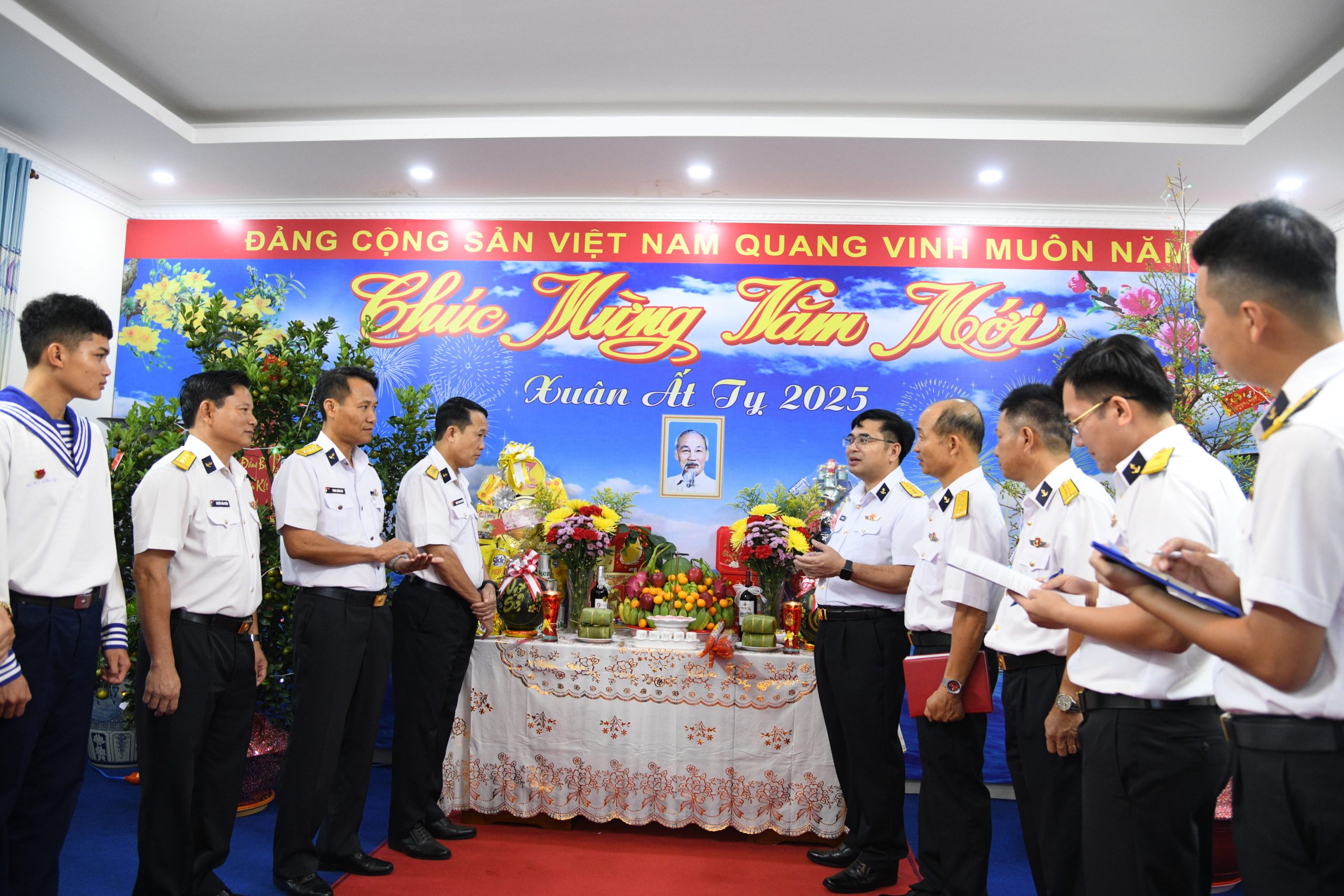 Bộ Tư lệnh Vùng 5 Hải quân: Sôi nổi Hội thi phòng đón xuân