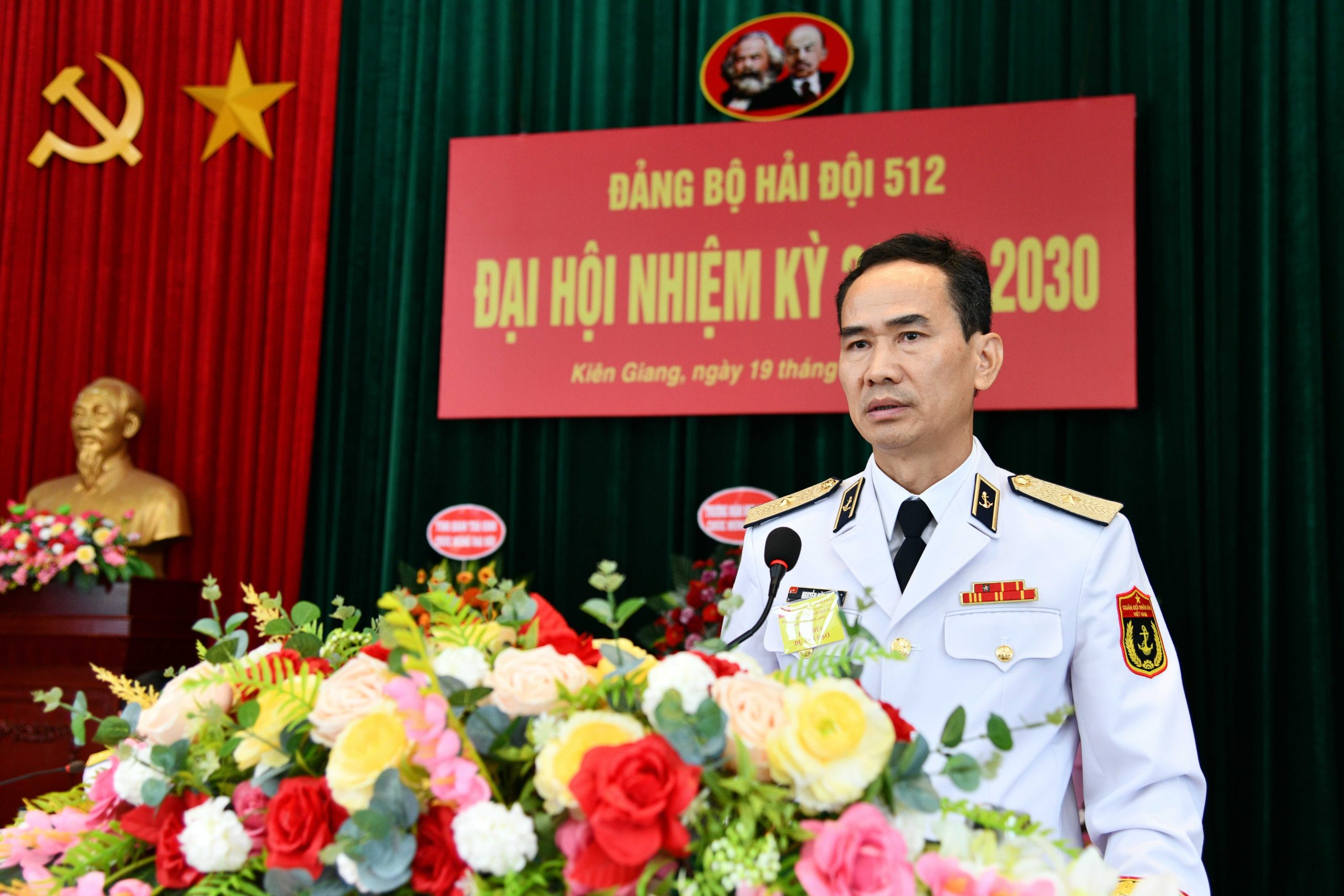 Đảng bộ bộ phận Hải đội 512 Đại hội nhiệm kỳ 2025-2030