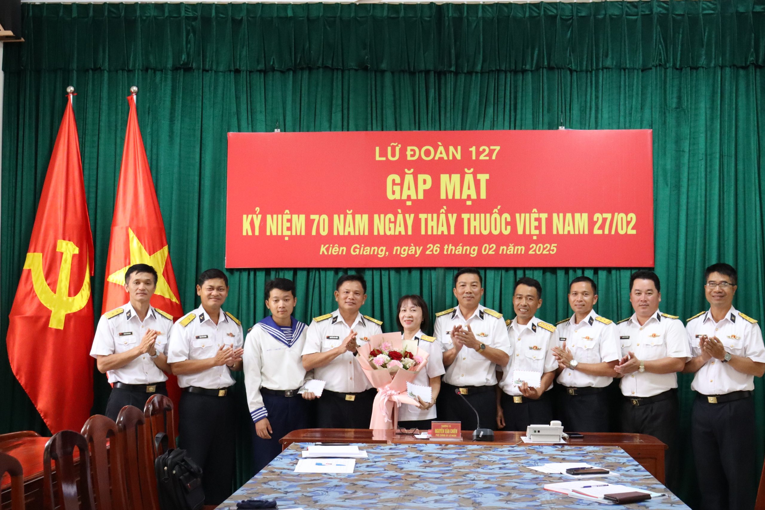 Lữ đoàn 127: Gặp mặt kỷ niệm 70 năm Ngày Thầy thuốc Việt Nam