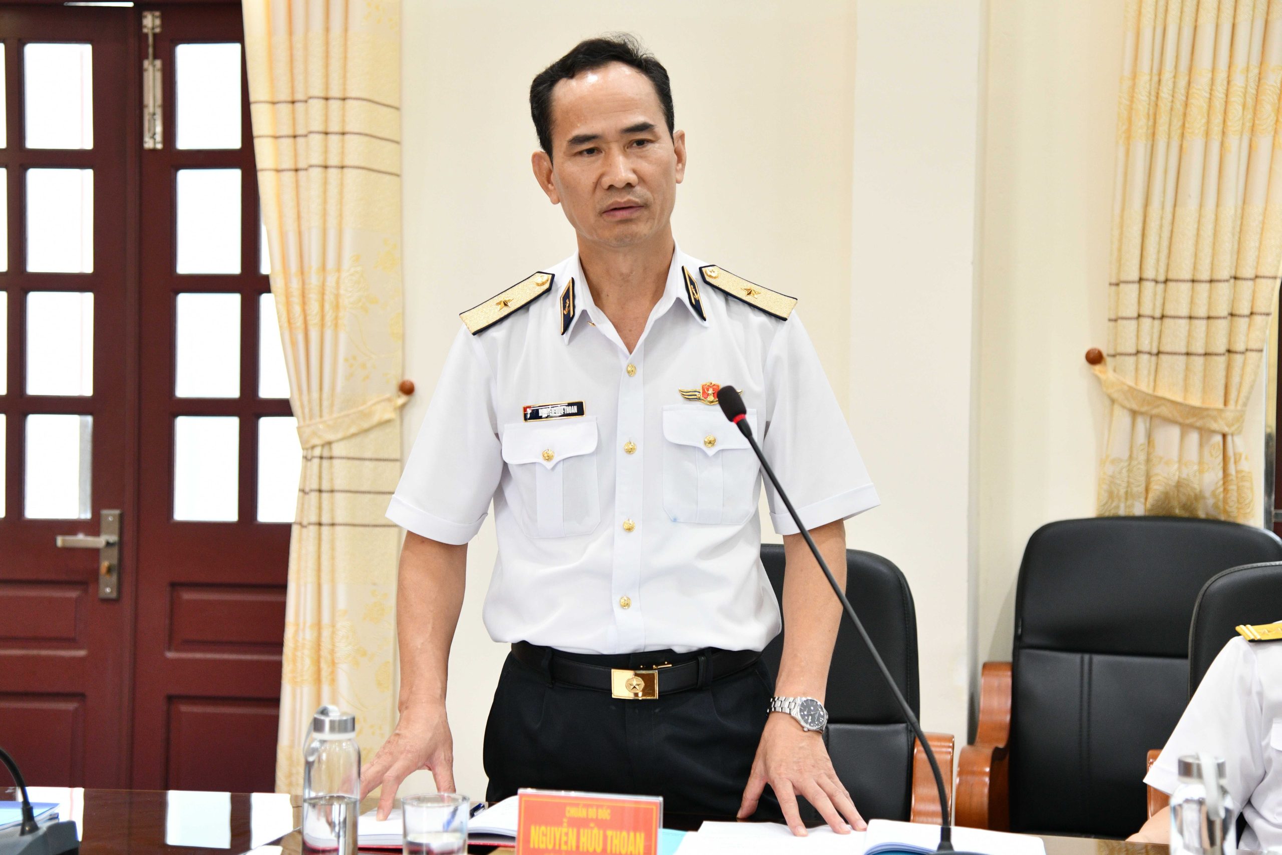 Bàn giao chức trách, nhiệm vụ Bí thư Đảng ủy, Chính ủy Vùng 5 Hải quân