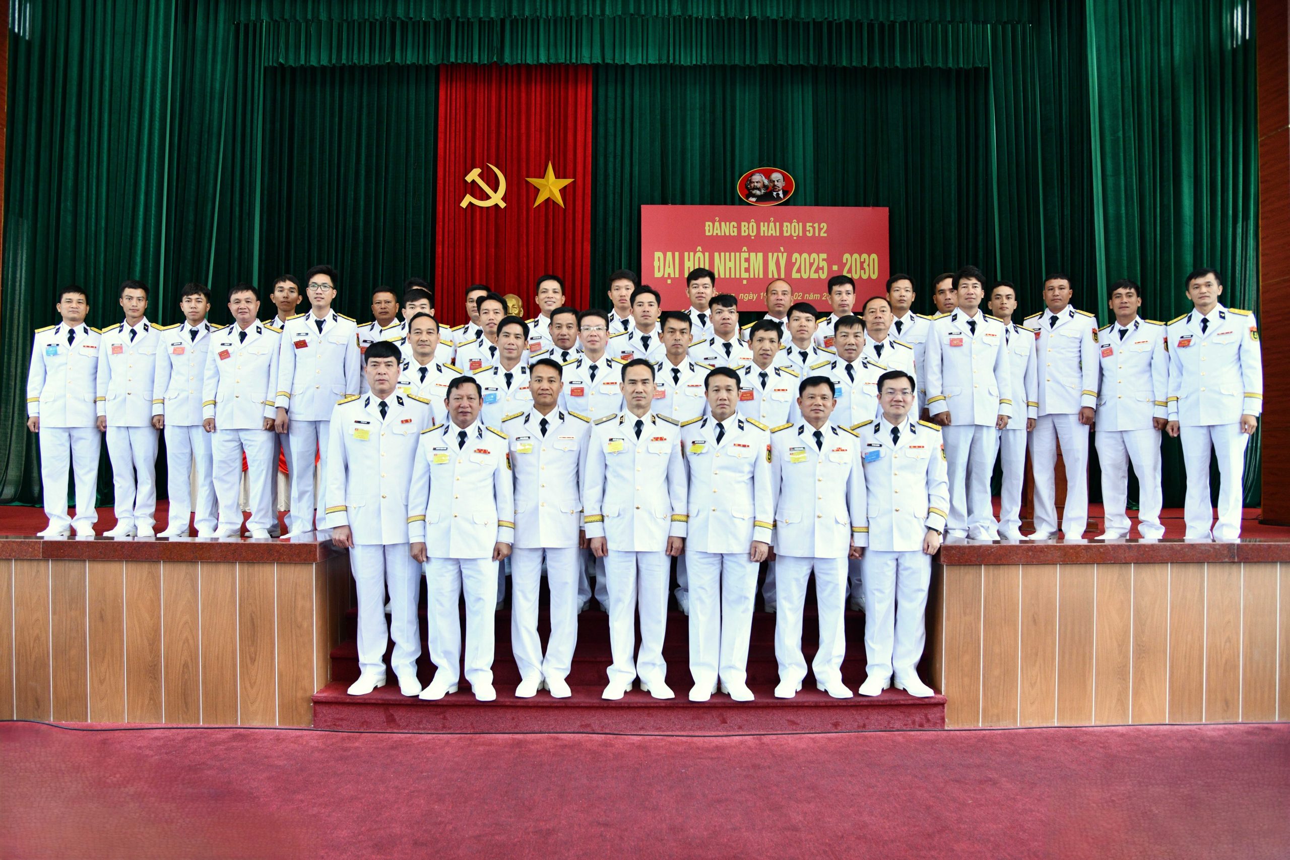 Đảng bộ bộ phận Hải đội 512 Đại hội nhiệm kỳ 2025-2030