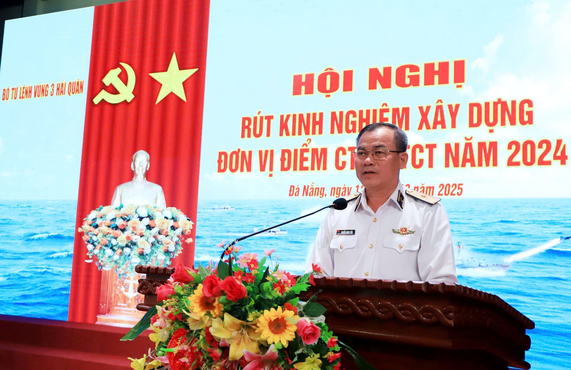 Vùng 3 Hải quân: Rút kinh nghiệm xây dựng đơn vị điểm toàn diện CTĐ, CTCT