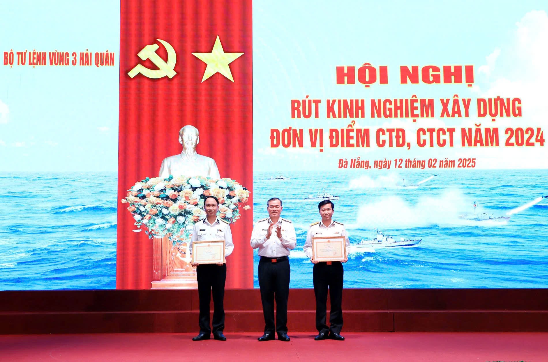 Vùng 3 Hải quân: Rút kinh nghiệm xây dựng đơn vị điểm toàn diện CTĐ, CTCT