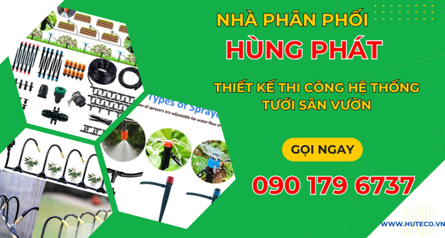 Hệ thống tưới sân vườn
