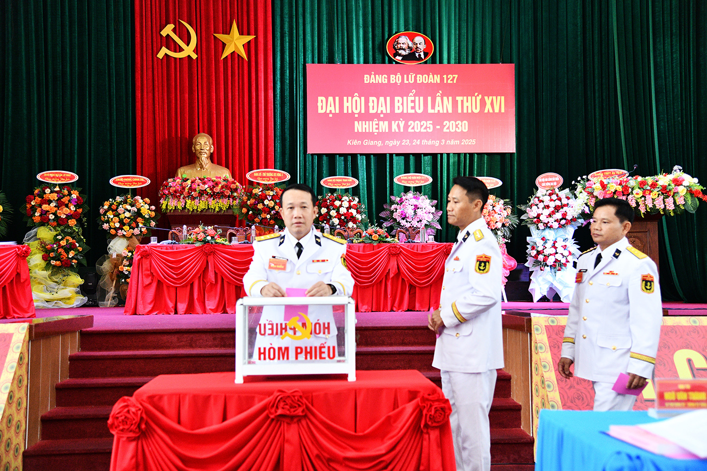 Đảng bộ Lữ đoàn 127 tổ chức thành công Đại hội nhiệm kỳ 2025 – 2030