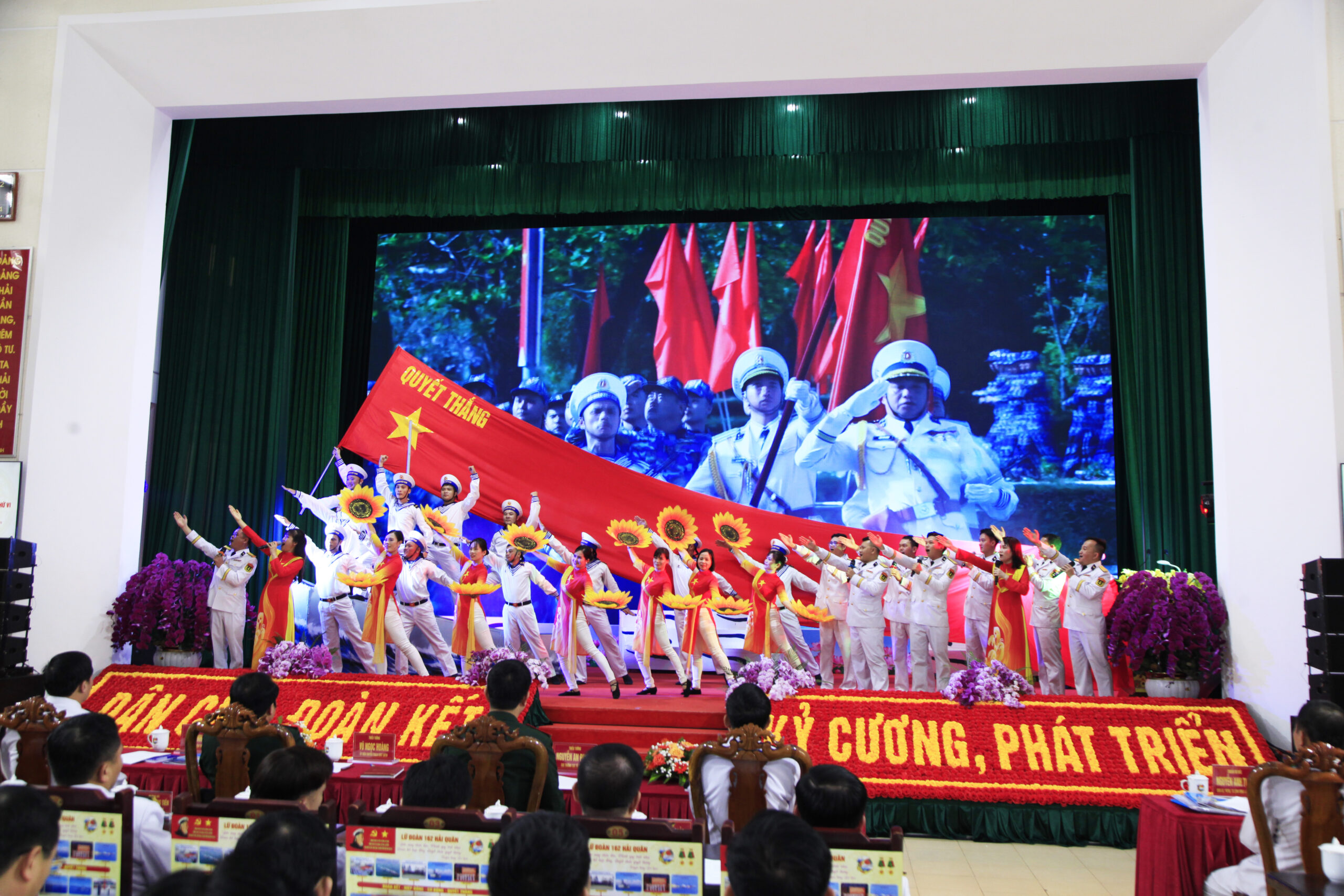 Lữ đoàn 162 tổ chức thành công Đại hội Đảng bộ làm trước