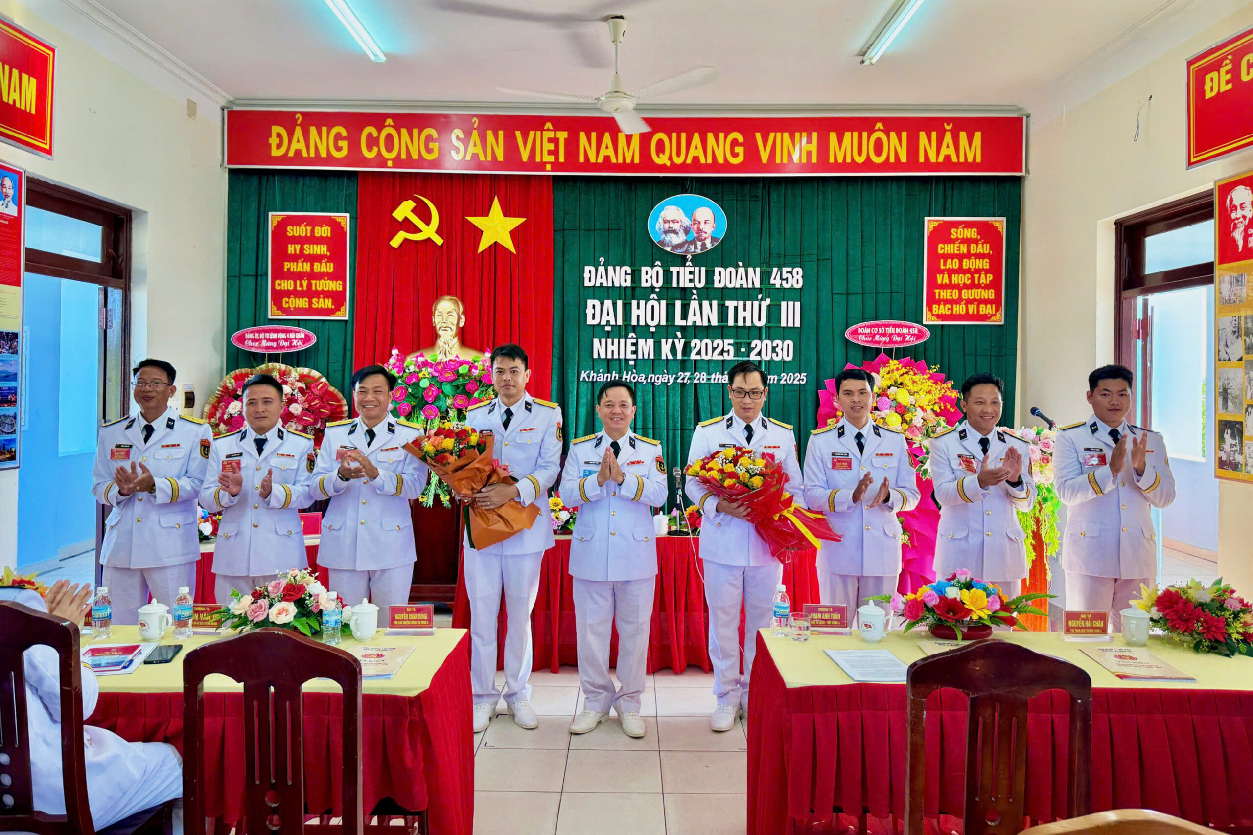 Đại hội Đảng bộ Tiểu đoàn 458 lần thứ III, nhiệm kỳ 2025-2030