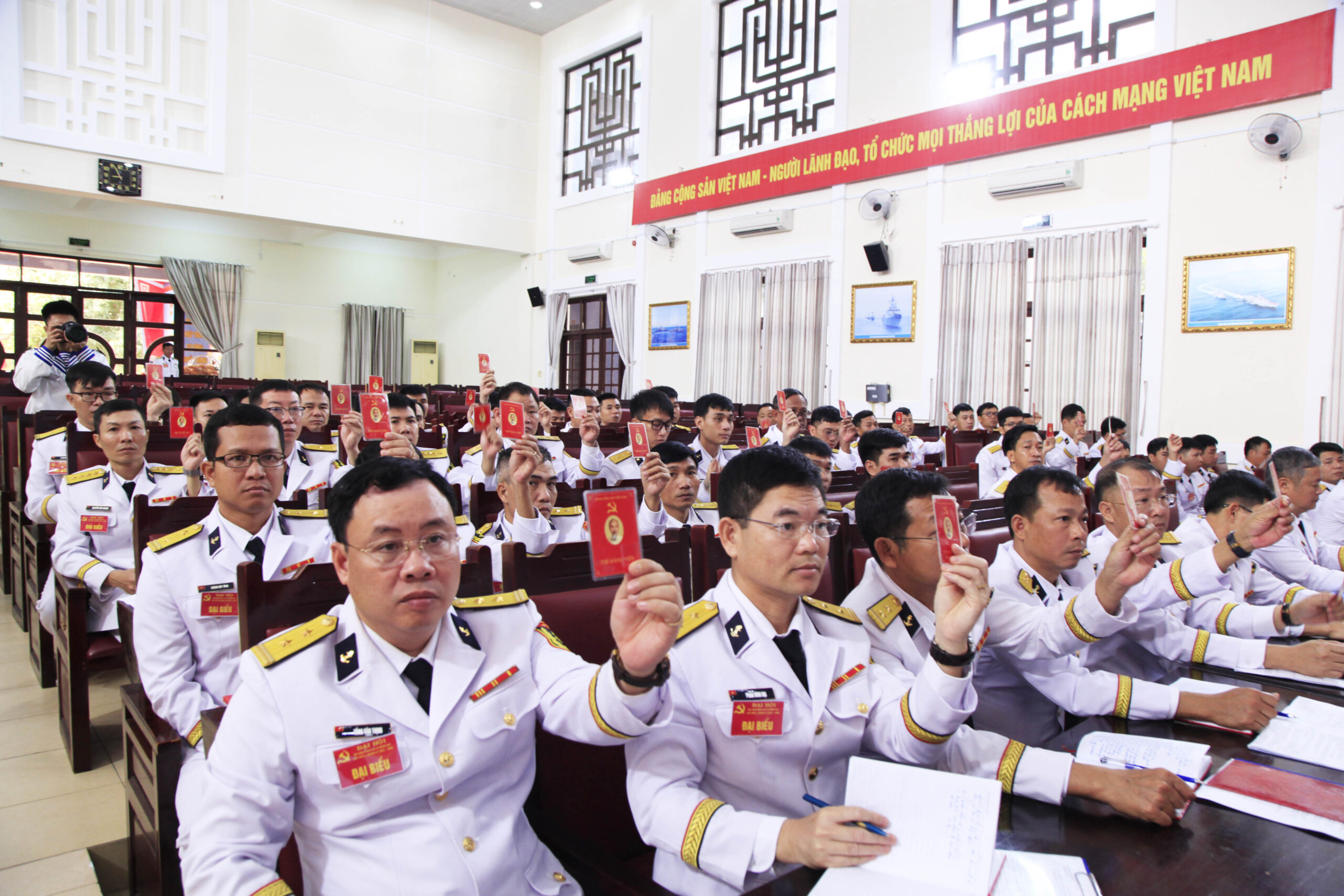 Đại hội đại biểu Đảng bộ Lữ đoàn 955, Vùng 4 Hải quân thành công tốt đẹp