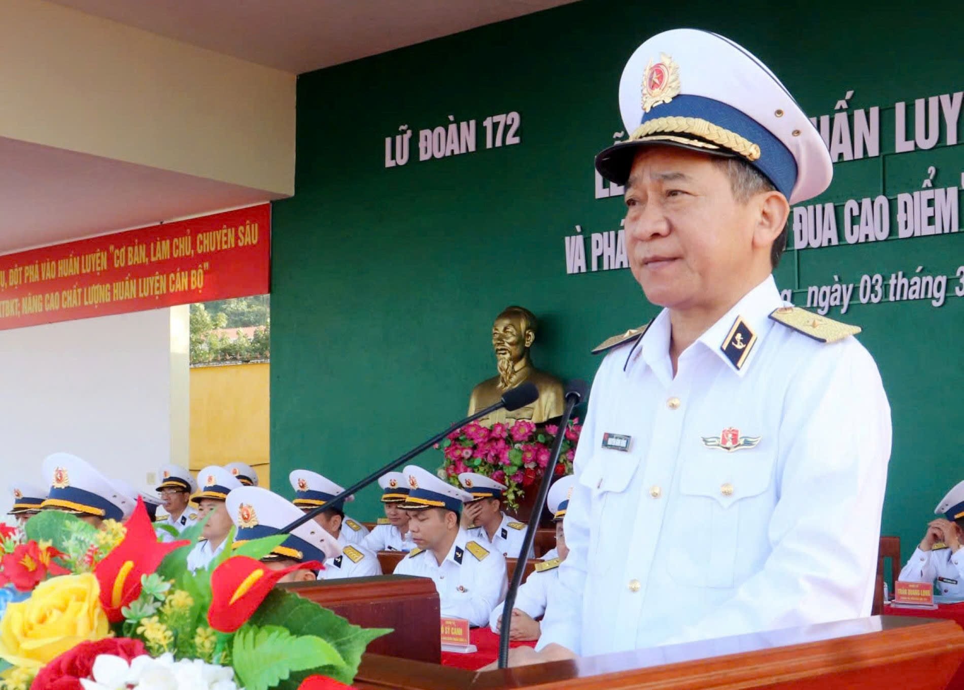 Các đơn vị của Vùng 3 Hải quân tổ chức Lễ ra quân huấn luyện năm 2025