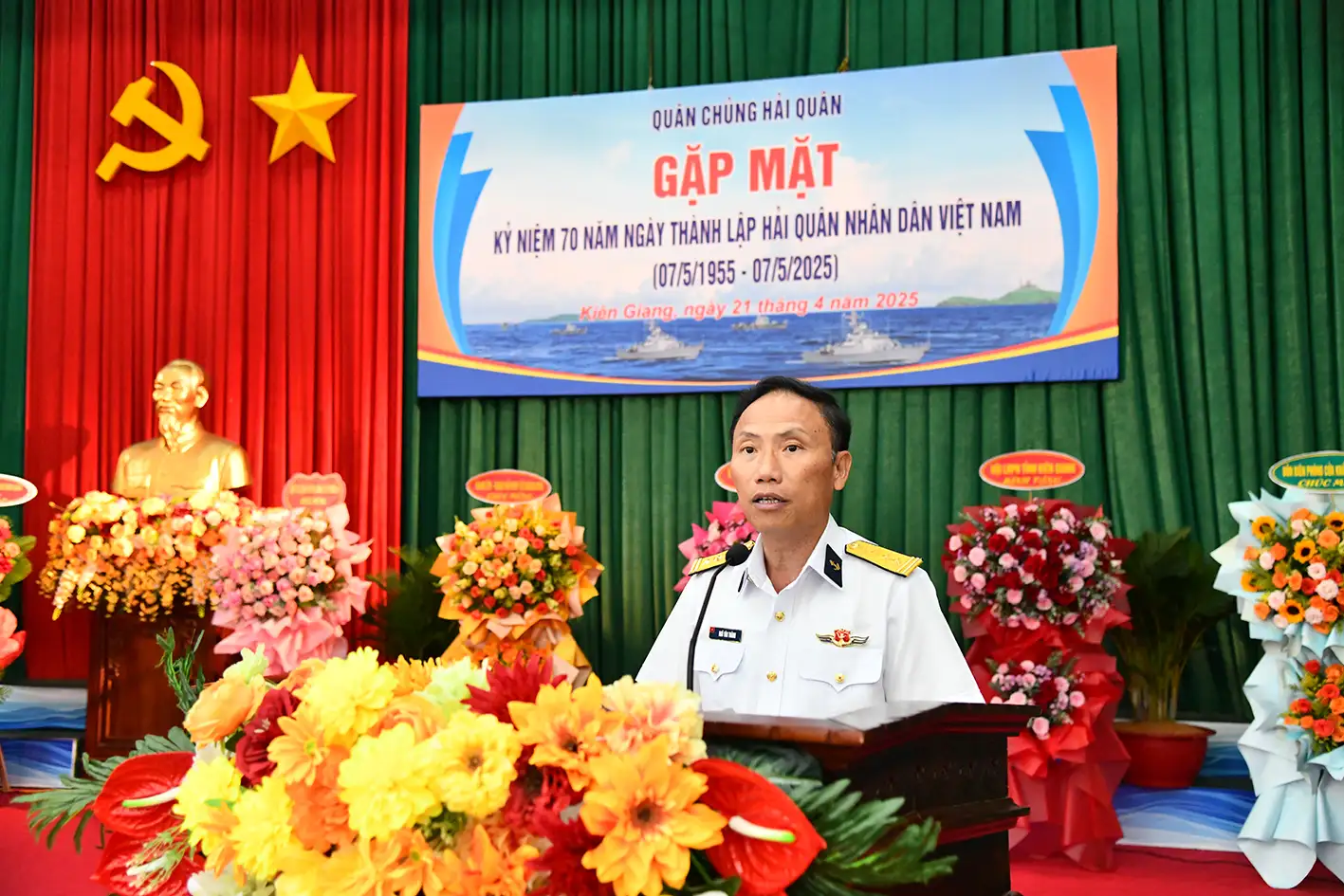 Quân chủng Hải quân: Gặp mặt kỷ niệm 70 năm Ngày thành lập