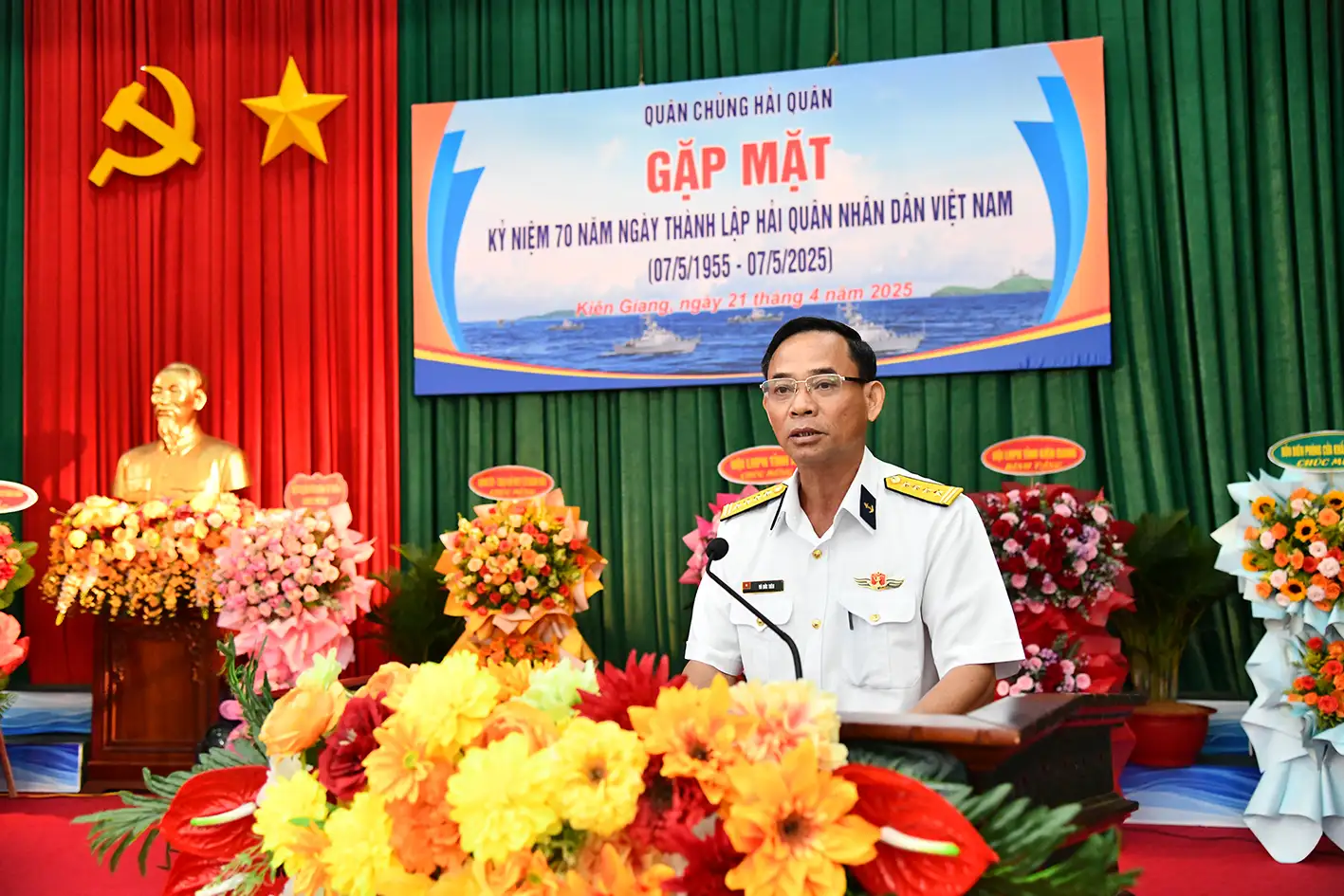 Quân chủng Hải quân: Gặp mặt kỷ niệm 70 năm Ngày thành lập