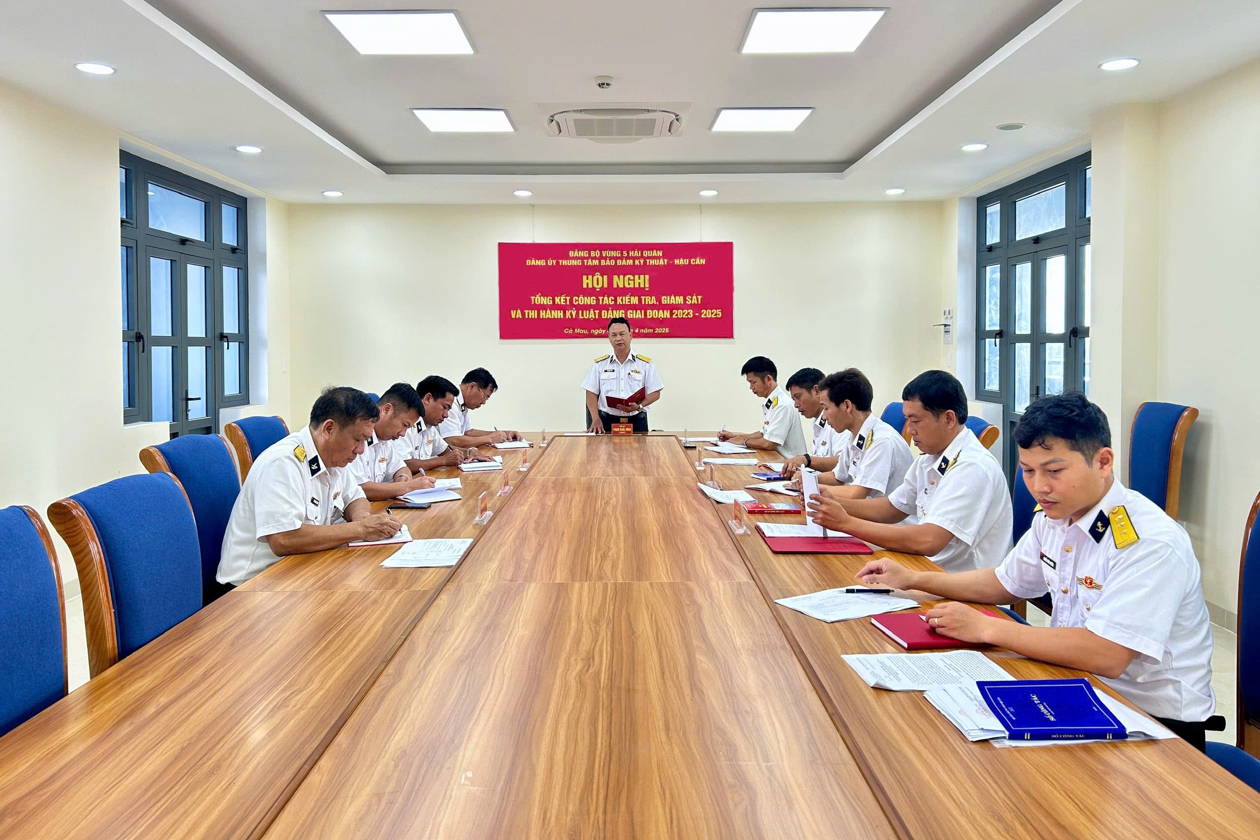 Trung tâm Bảo đảm Kỹ thuật – Hậu cần tổng kết công tác kiểm tra, giám sát, thi hành kỷ luật đảng