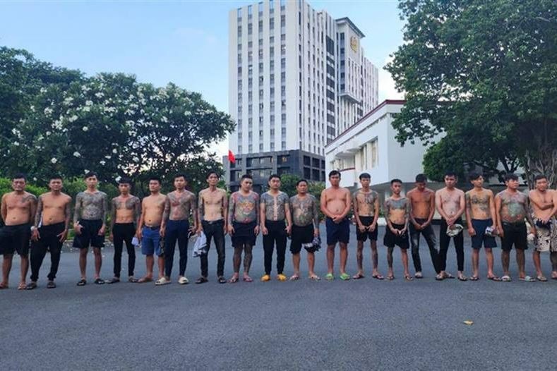 Các đối tượng trong vụ án (Ảnh: BCA)