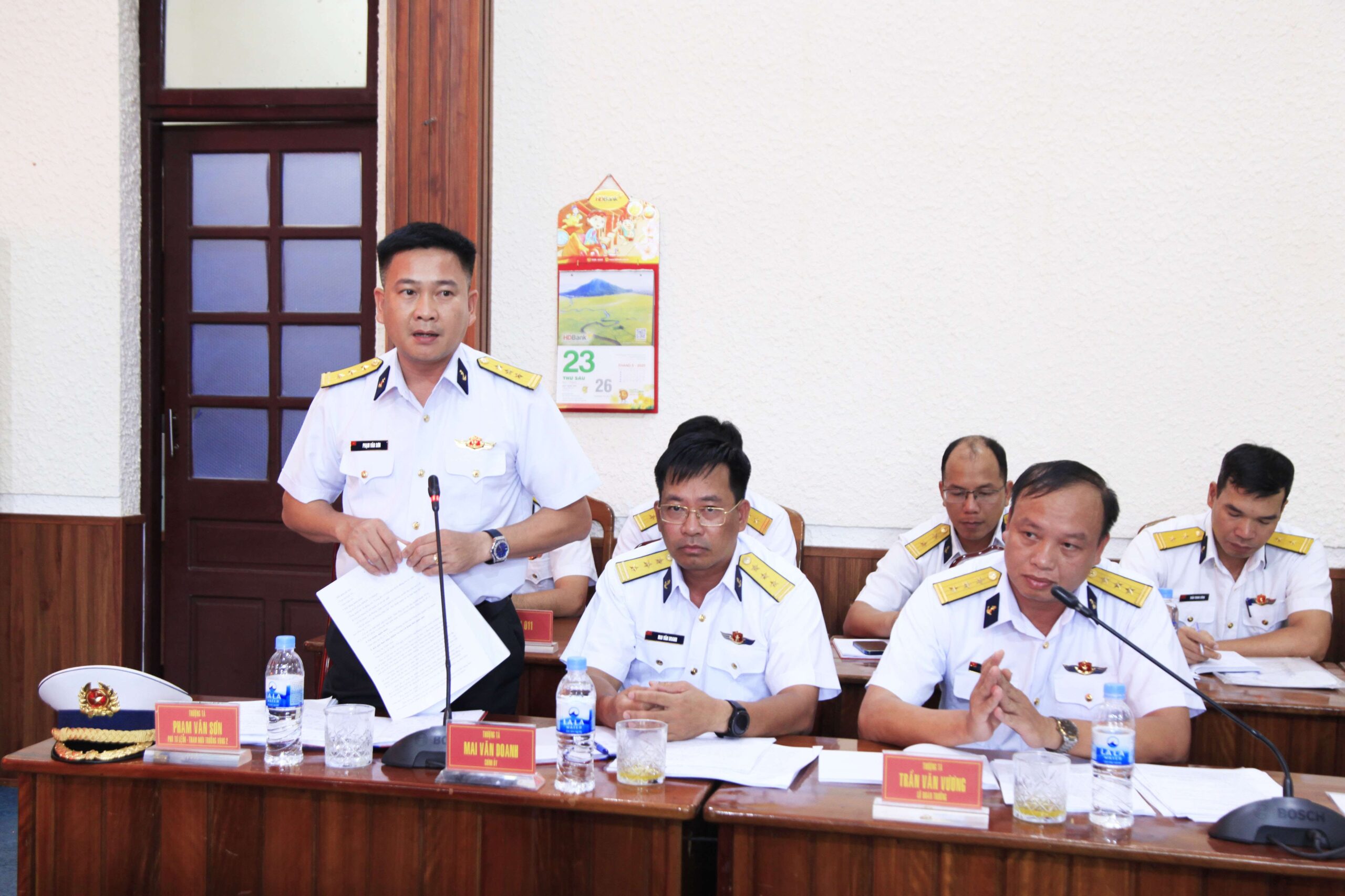 Tư lệnh Vùng 4 Hải quân dự, chủ trì bàn giao chức trách, nhiệm vụ Lữ đoàn trưởng Lữ đoàn 162