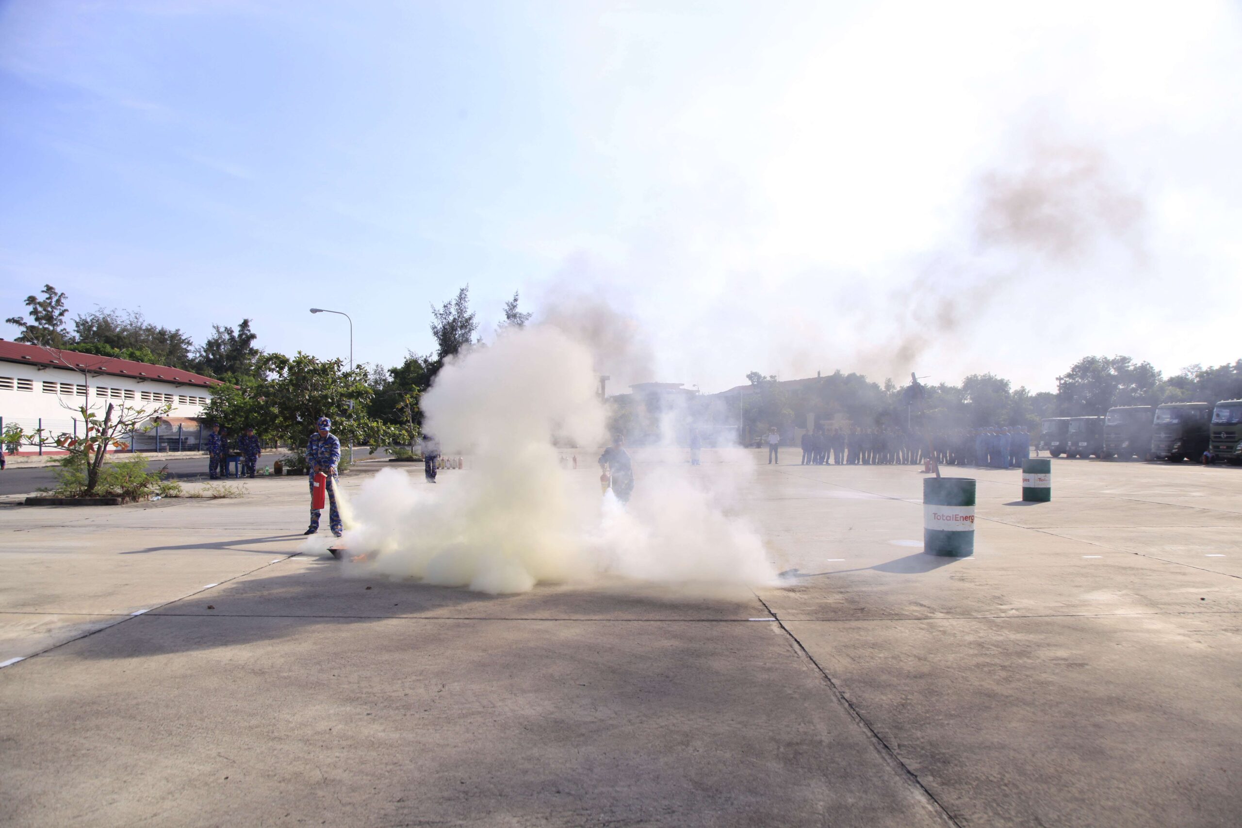 Các đơn vị Hải quân khu vực Khánh Hoà hoàn thành nội dung tập huấn ngành xăng dầu.