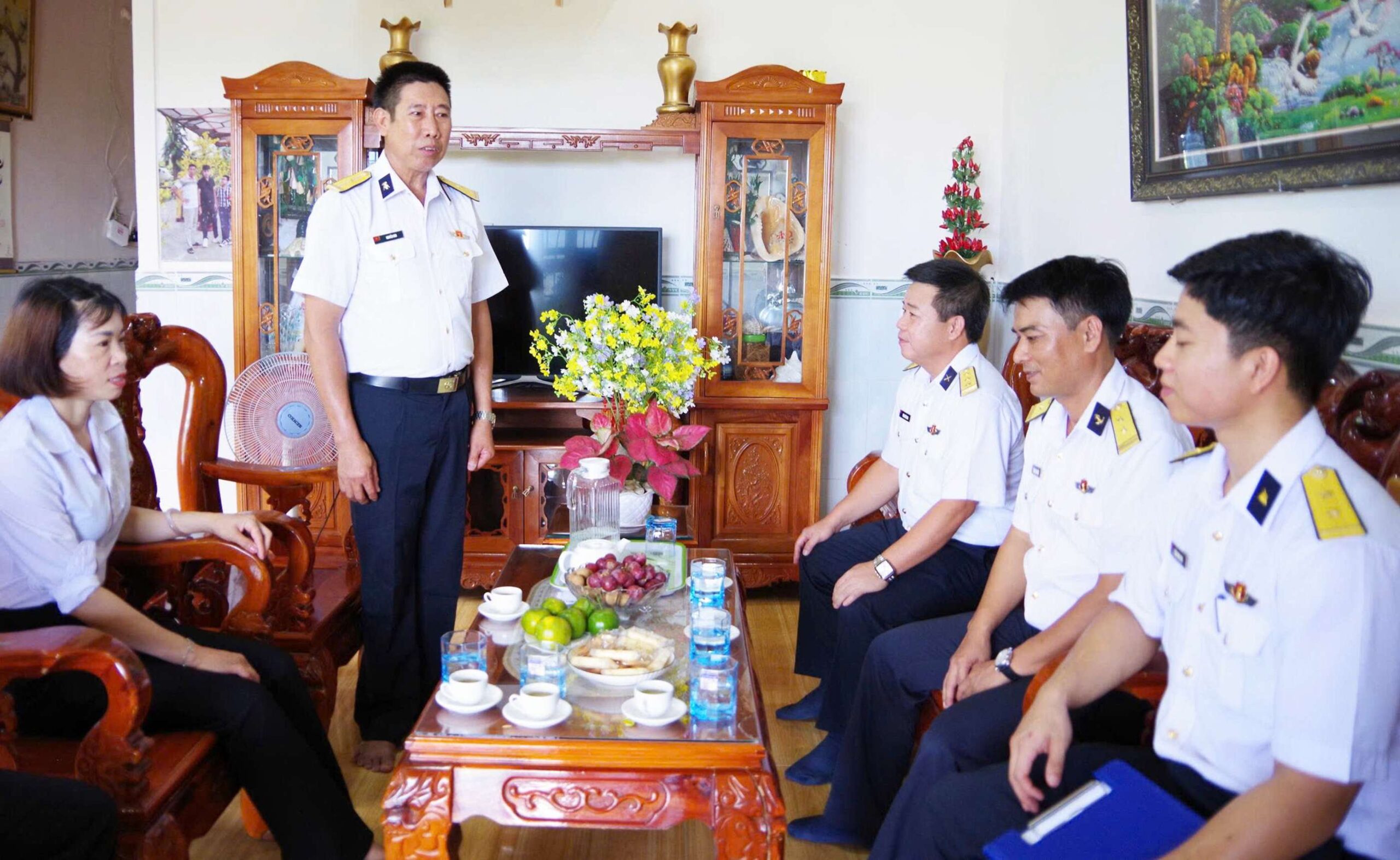 Lữ đoàn 685, Vùng 4 Hải quân bàn giao “Nhà đồng đội” từ nguồn kinh phí hỗ trợ.