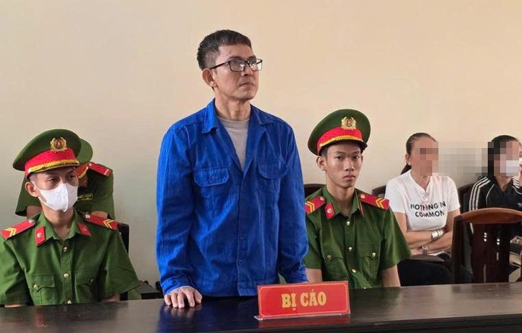 Bị cáo Danh Giáp Dần tại tòa.