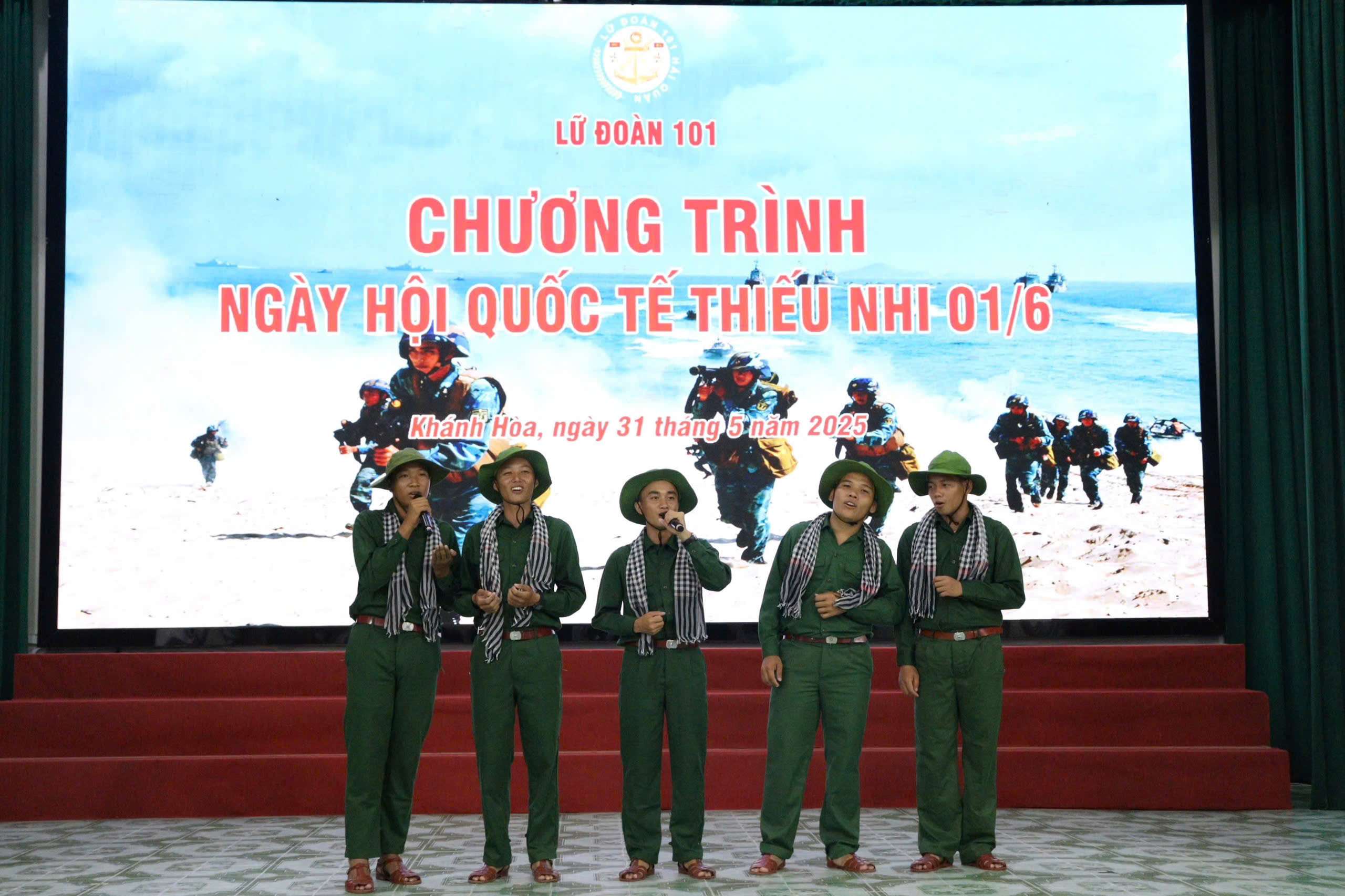 Lữ đoàn 101 tổ chức Chương trình Ngày hội Quốc tế Thiếu nhi 1/6