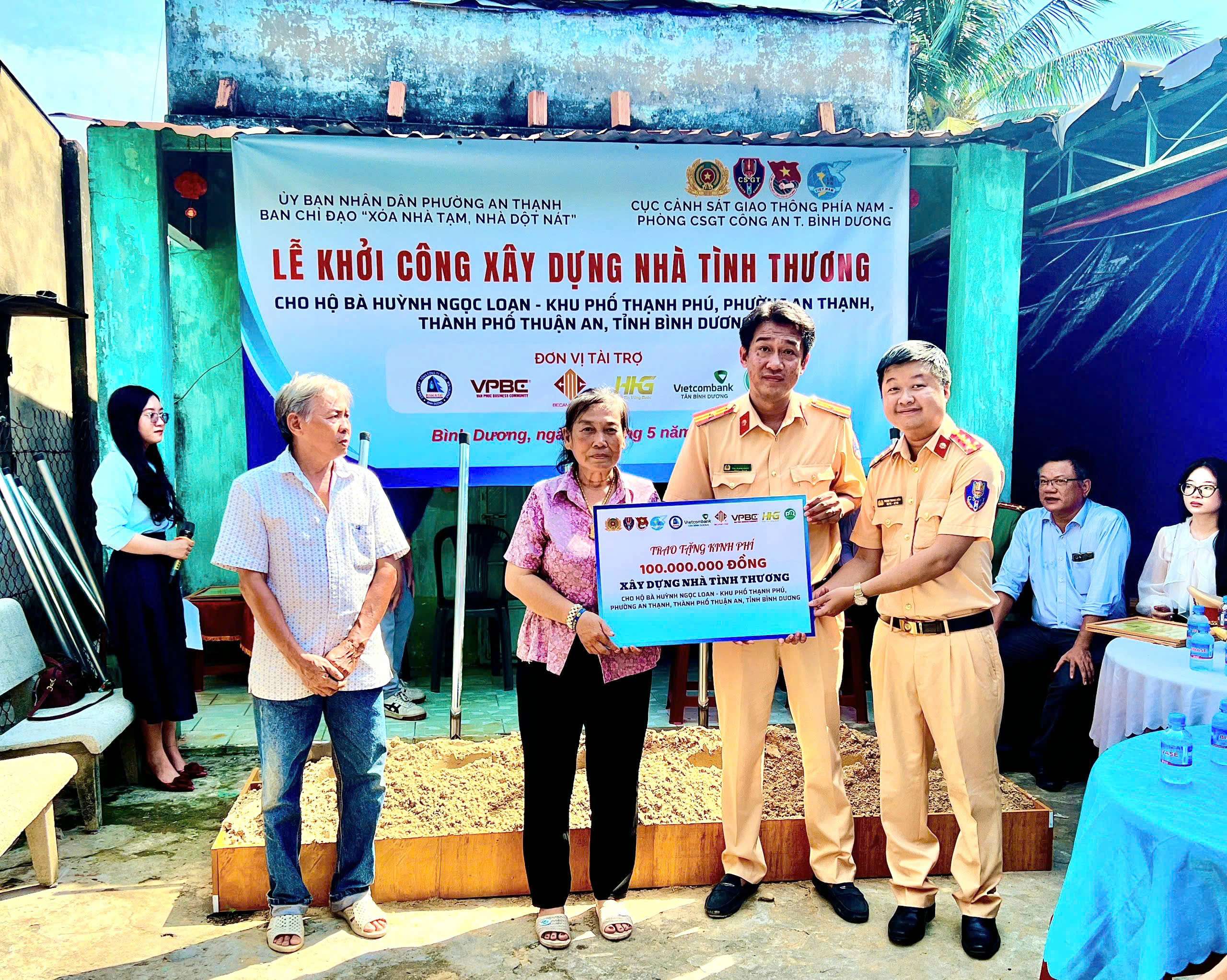Lễ Khởi Công Xây Dựng Nhà Tình Thương tại phường An Thạnh, thành phố Thuận An, tỉnh Bình Dương