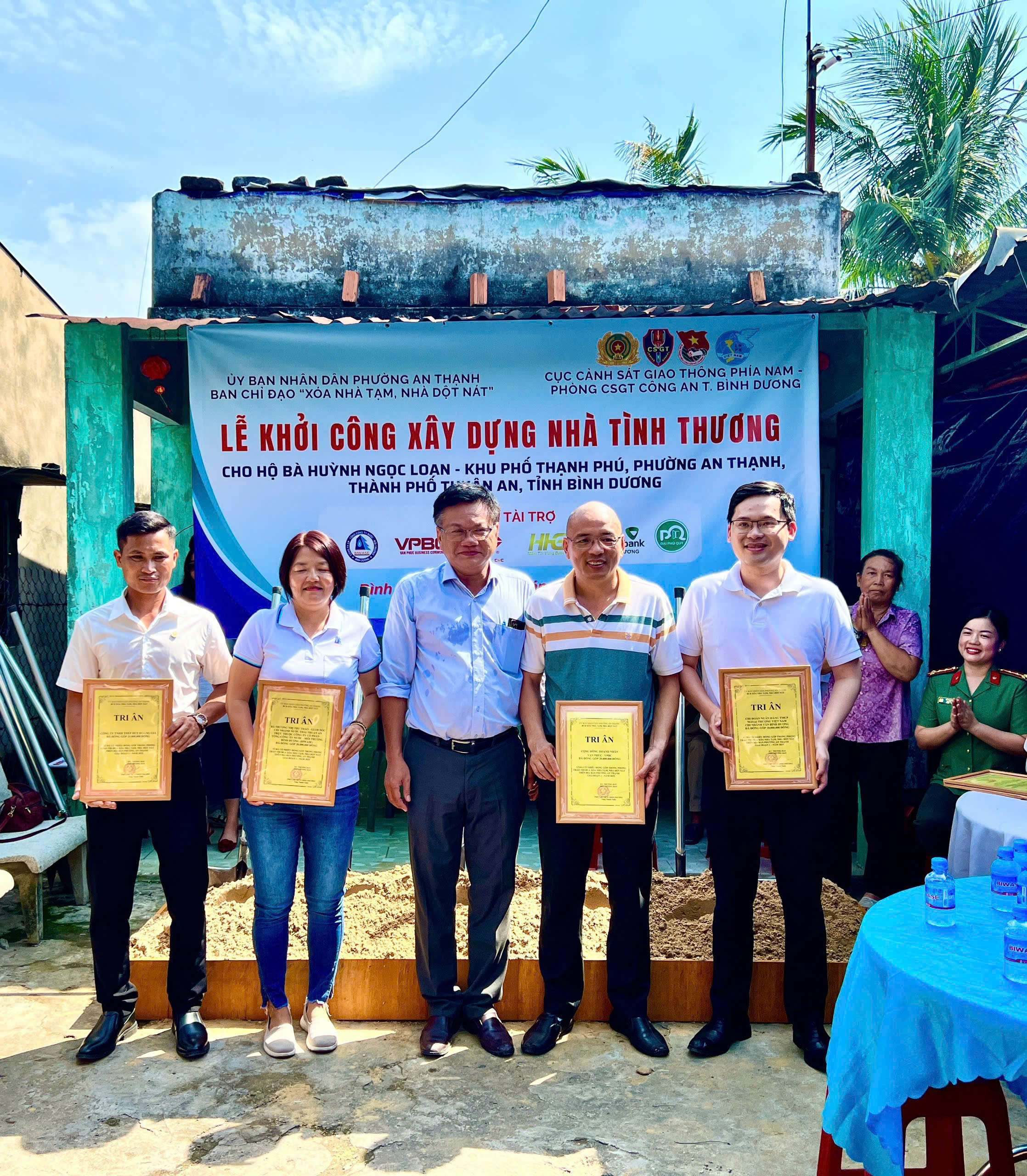 Lễ Khởi Công Xây Dựng Nhà Tình Thương tại phường An Thạnh, thành phố Thuận An, tỉnh Bình Dương