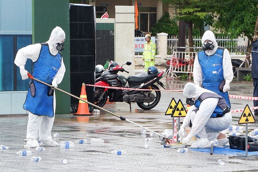 Đà Nẵng diễn tập ứng phó sự cố bức xạ, hạt nhân quy mô cấp thành phố