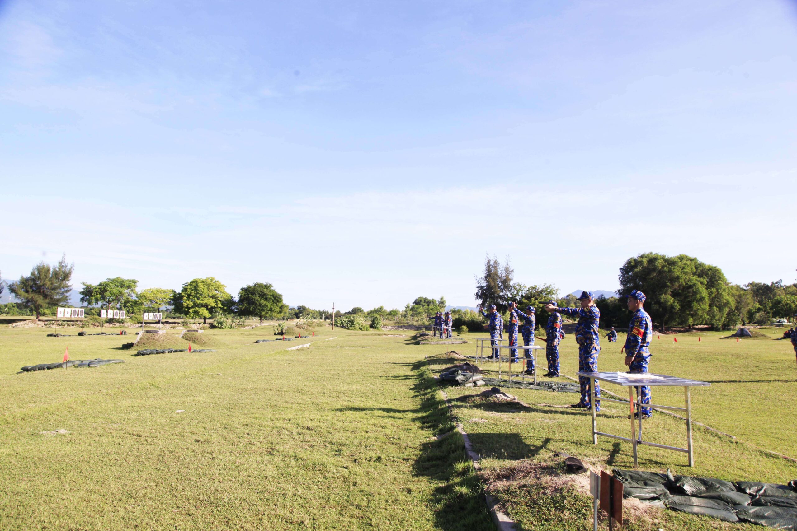 Lữ đoàn 162, Vùng 4 Hải quân kiểm tra bắn đạn thật súng bộ binh năm 2025