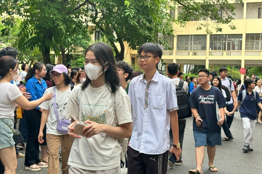 z5510249888785-95cd205fe834cea1dcdae7b712a90ae0-2037-7806-8427 Hà Nội có 201 địa điểm tổ chức kỳ thi tuyển sinh vào lớp 10 các trường THPT công lập không chuyên. (Ảnh: Minh Trang)