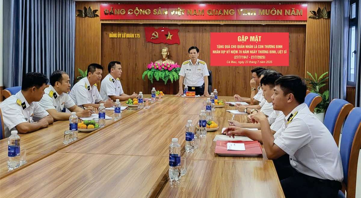 Lữ đoàn 175 tổ chức chuỗi hoạt động tri ân nhân Kỷ niệm 78 năm Ngày Thương binh – Liệt sĩ