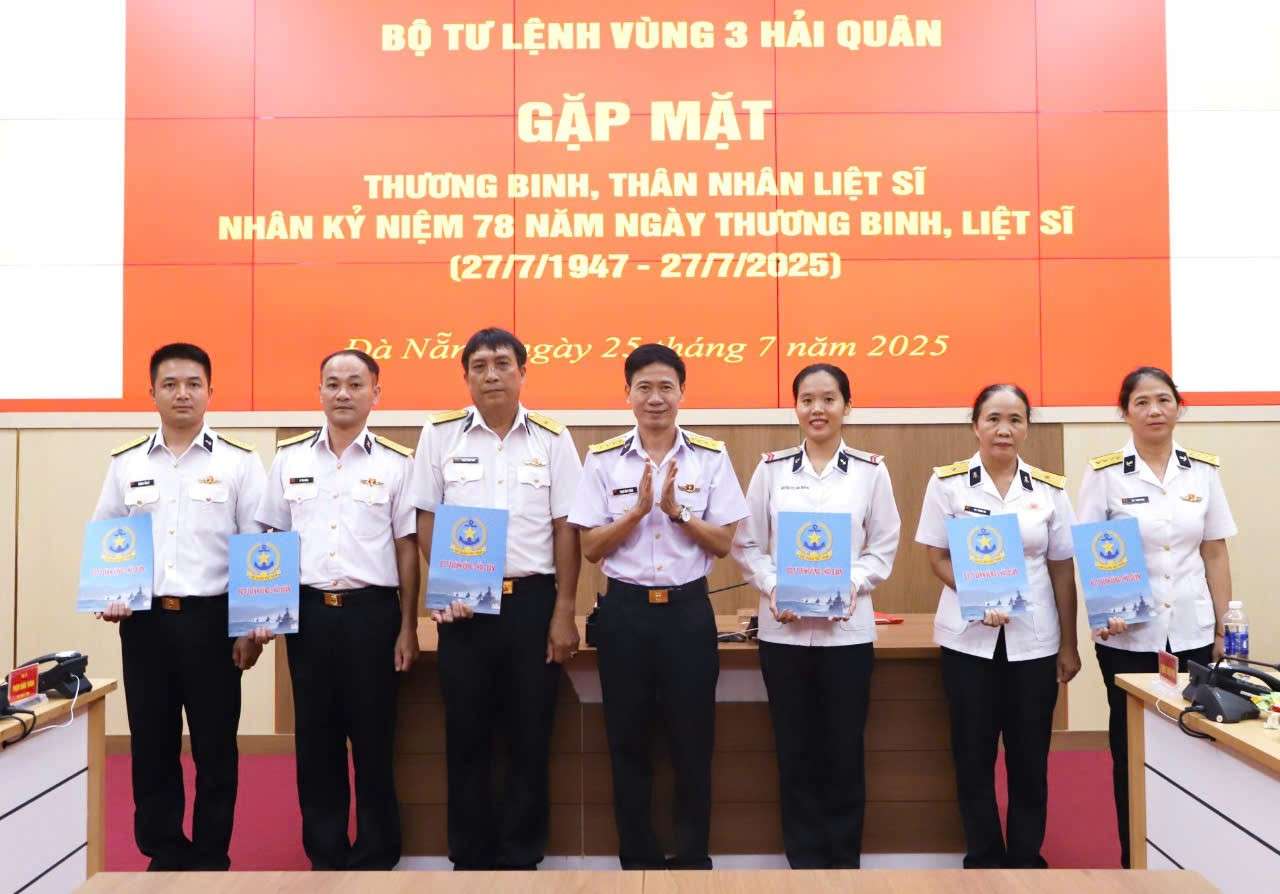 Vùng 3 Hải quân tổ chức nhiều hoạt động tri ân Ngày thương binh, liệt sĩ 27/7