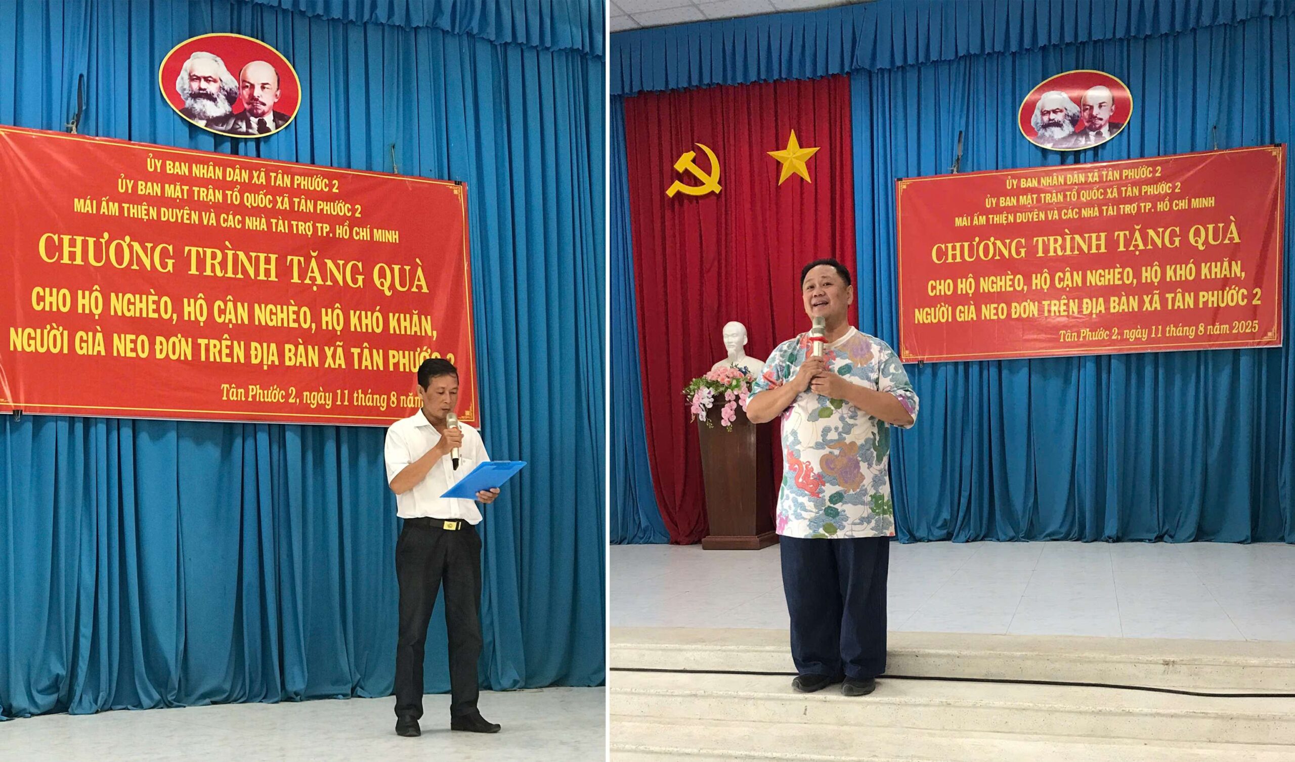 Nghệ sĩ Minh Béo và Mái Ấm Thiện Duyên trao quà cho người dân khó khăn tại tỉnh Đồng Tháp và Vĩnh Long