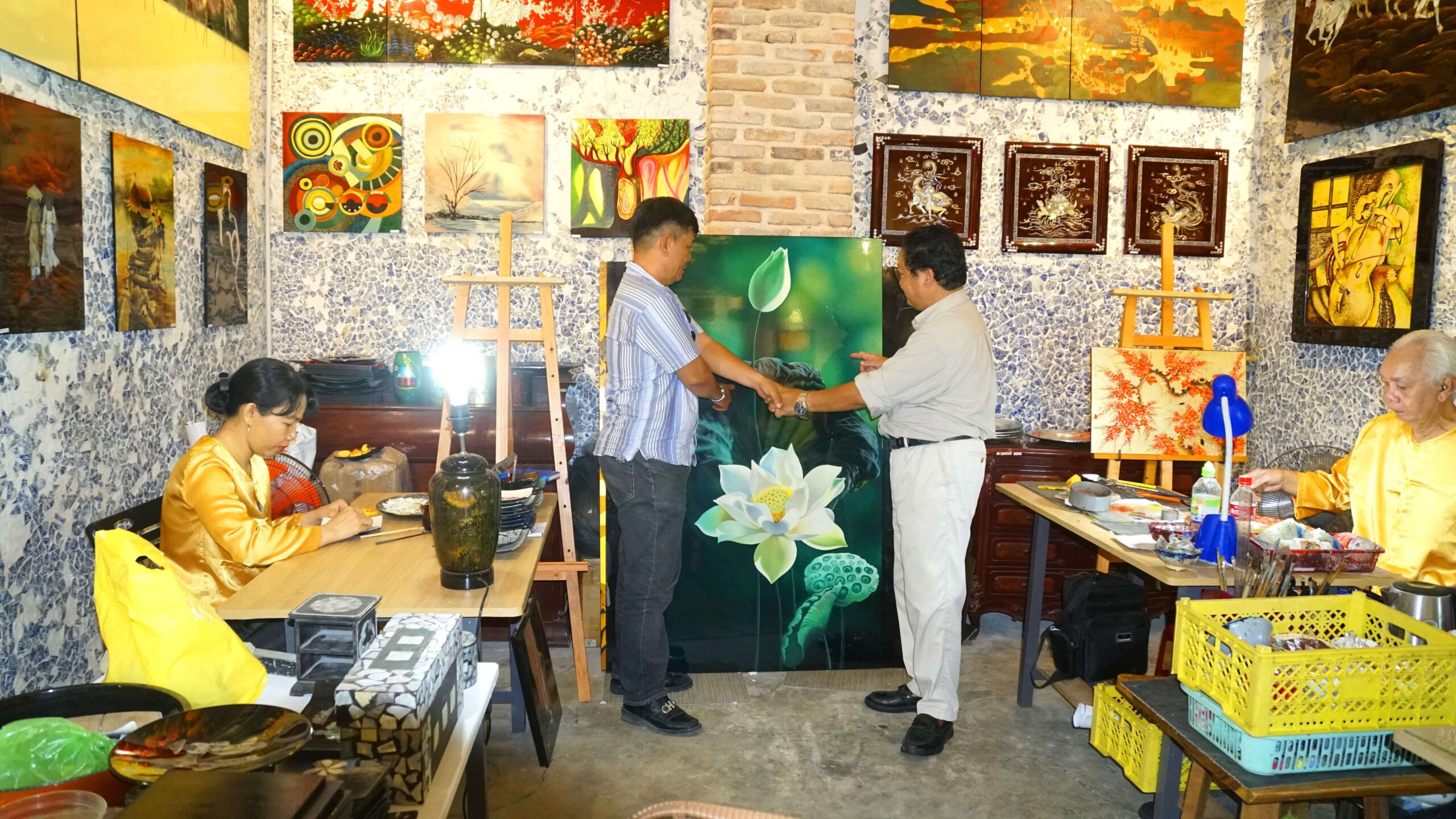 Sơn mài Tây Sơn chính thức khai trương Showroom TaysonCrafts – Hành trình hồi sinh tinh hoa sơn mài Việt