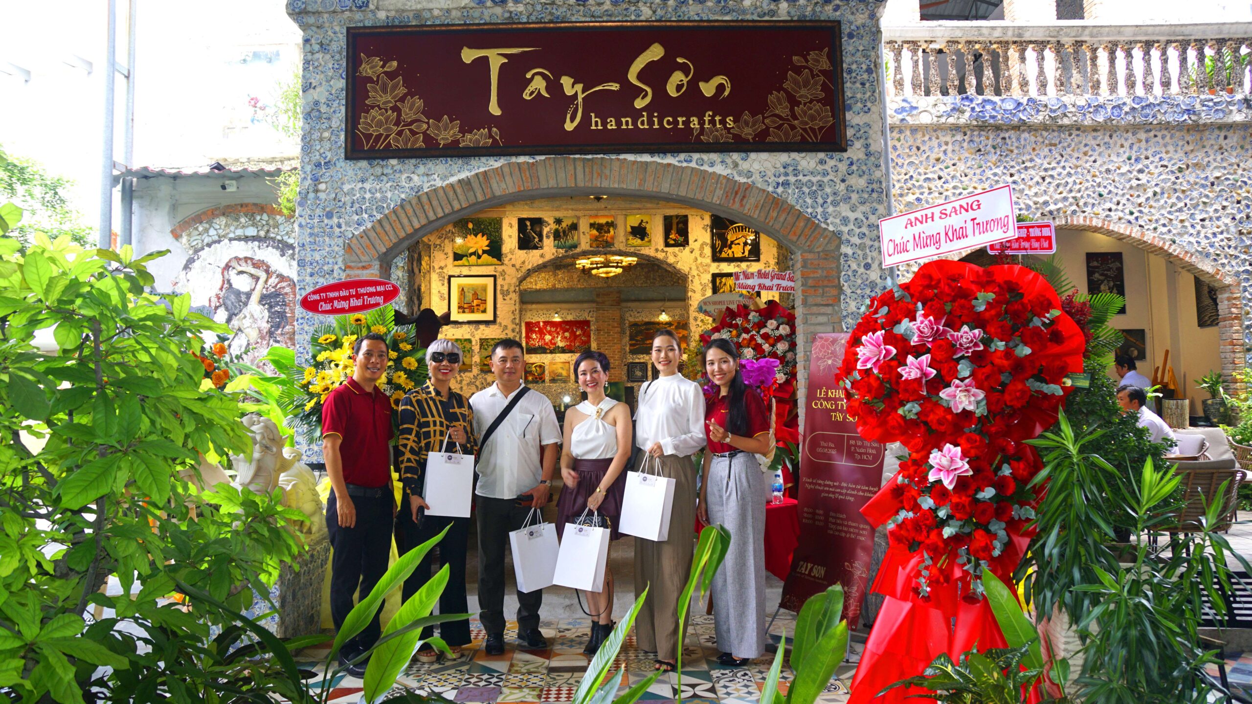 Sơn mài Tây Sơn chính thức khai trương Showroom TaysonCrafts – Hành trình hồi sinh tinh hoa sơn mài Việt