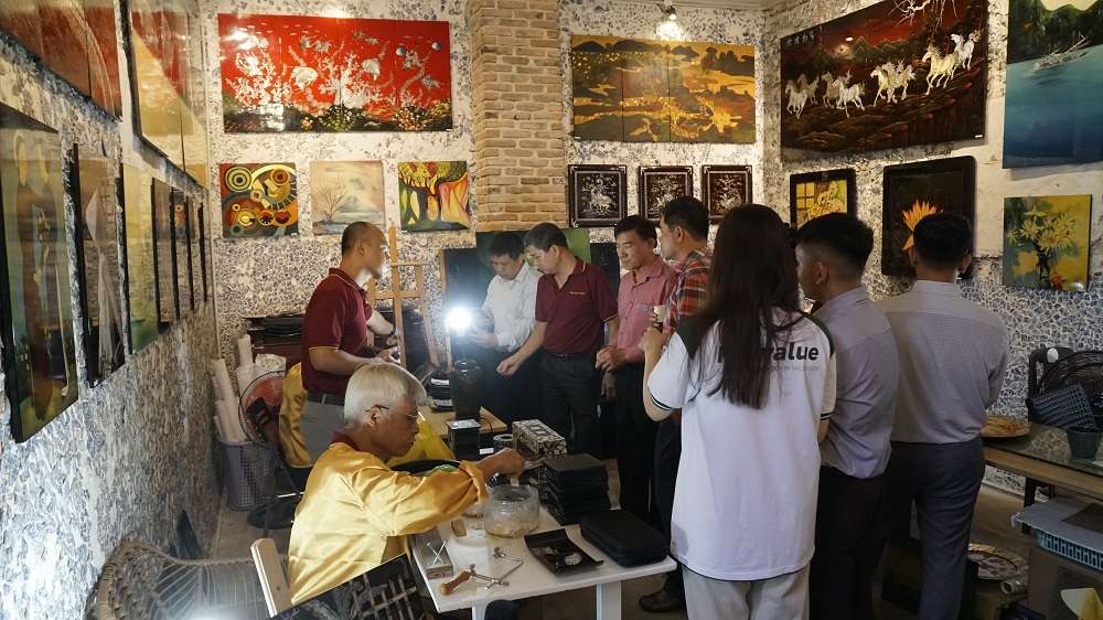 Sơn mài Tây Sơn chính thức khai trương Showroom TaysonCrafts – Hành trình hồi sinh tinh hoa sơn mài Việt