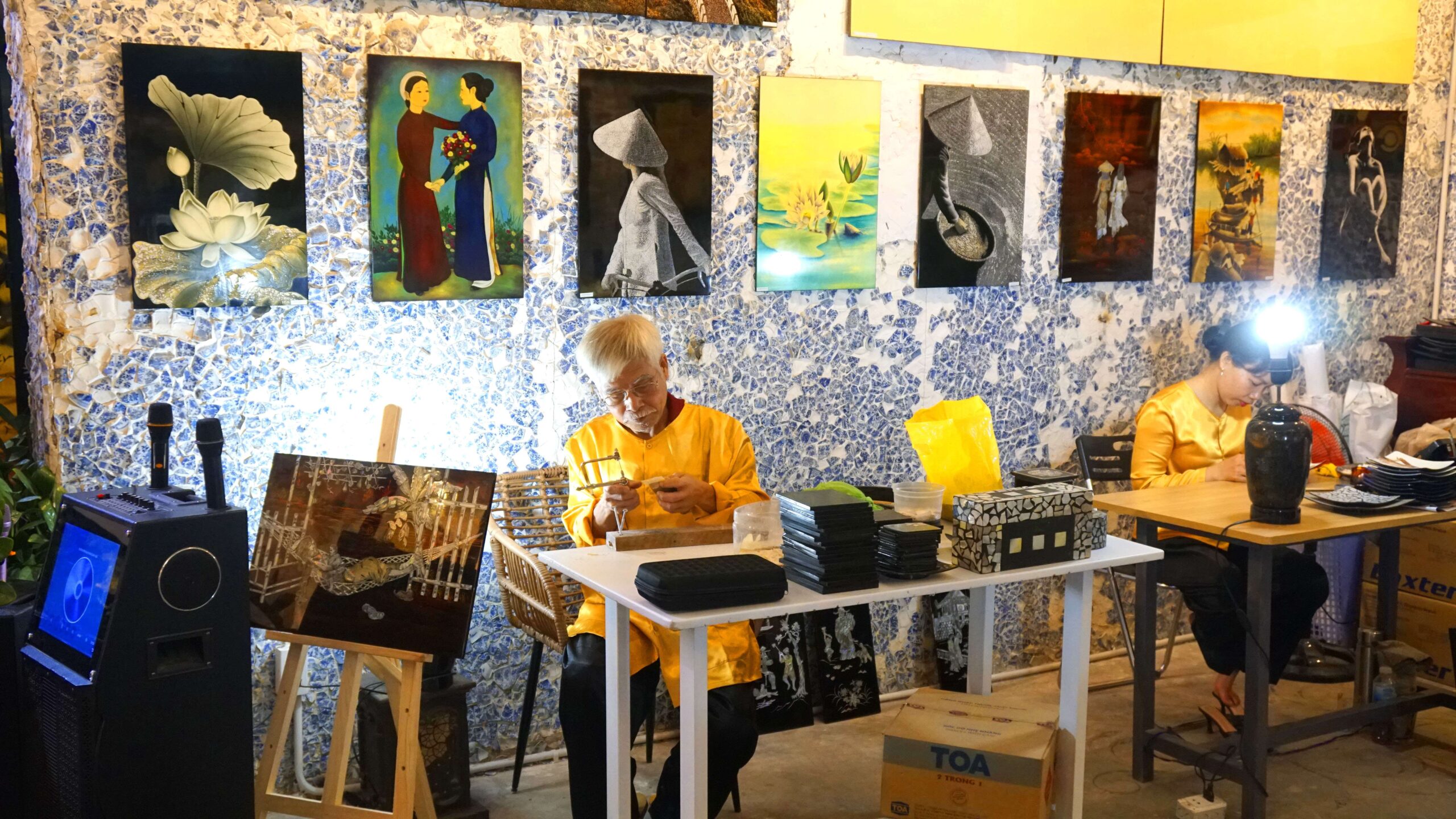 Sơn mài Tây Sơn chính thức khai trương Showroom TaysonCrafts – Hành trình hồi sinh tinh hoa sơn mài Việt