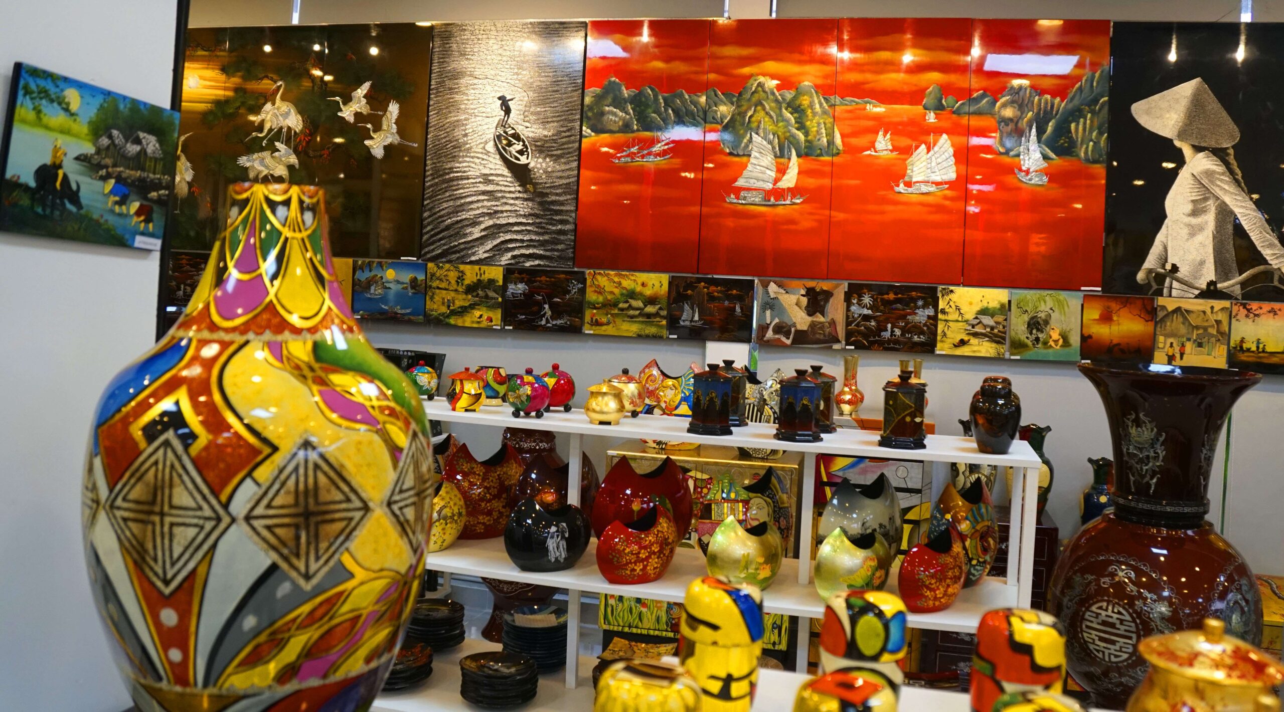 Sơn mài Tây Sơn chính thức khai trương Showroom TaysonCrafts – Hành trình hồi sinh tinh hoa sơn mài Việt