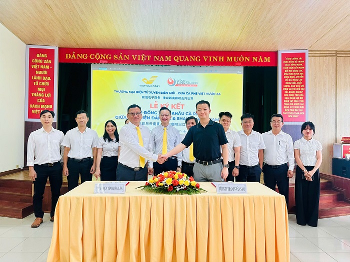Bưu điện tỉnh Đắk Lắk và Công ty Shanon Vân Nam (Trung Quốc)