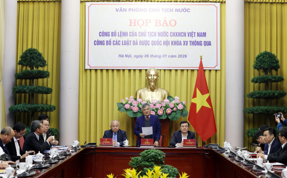 Công bố Lệnh của Chủ tịch nước về 12 luật liên quan lĩnh vực kinh tế với nhiều điểm mới