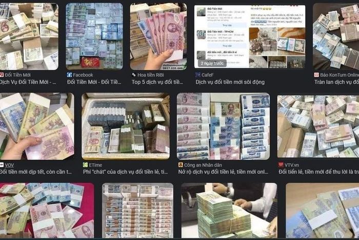 Đổi tiền lẻ, tiền mới có vi phạm pháp luật?