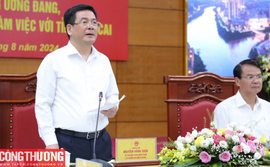 [TIN ẢNH] Bộ trưởng Nguyễn Hồng Diên thăm và làm việc tại tỉnh Lào Cai