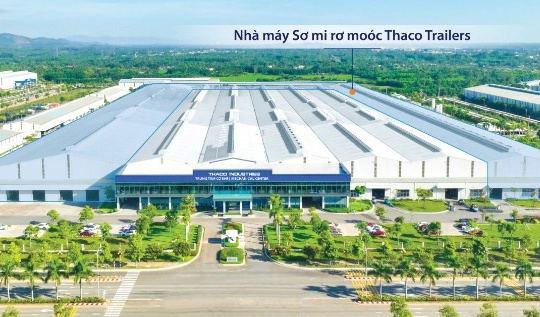 Sơ mi rơ moóc thương hiệu Thaco Trailers vươn ra thị trường thế giới