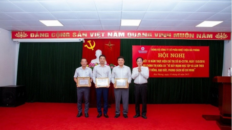 Đảng bộ Công ty Nhiệt điện Hải Phòng: Thực hiện Chỉ thị 05 đi vào chiều sâu, hiệu quả thực chất