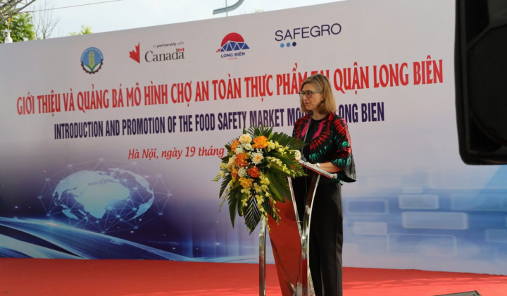 Dự án SAFEGRO giúp Việt Nam xây dựng mô hình chợ văn minh thương mại và an toàn thực phẩm