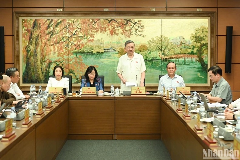 Tổng Bí thư Tô Lâm: Luật pháp không phục vụ cho lợi ích của nhóm nào cả, mà cho toàn dân