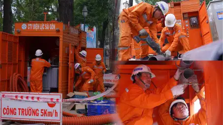 Tổng công ty Điện lực TP. Hồ Chí Minh hoàn thành xuất sắc nhiệm vụ đảm bảo điện cho “Ngày hội non sông”