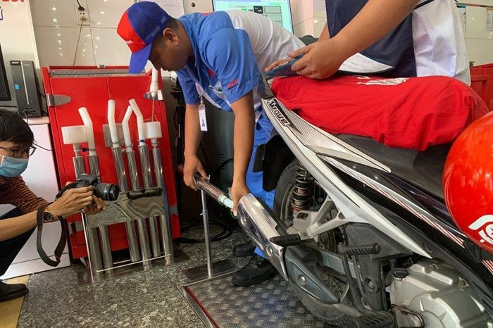 Xác định lộ trình kiểm định khí thải phương tiện giao thông