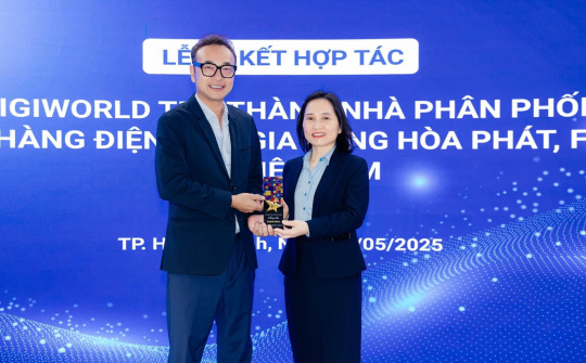 Digiworld phân phối chính thức sản phẩm điện máy Hòa Phát và Funiki